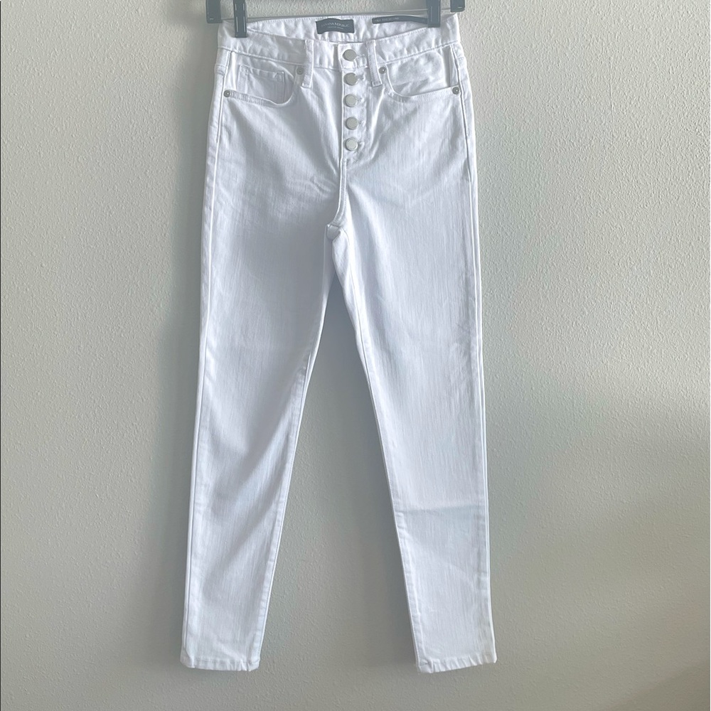 Banana Republic white jeans